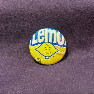 Lemonhead Candy - Handmade Button